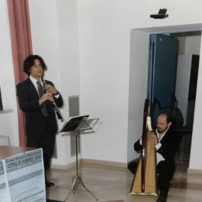Con Domenico Sarcina - Primo Oboe del Teatro San Carlo